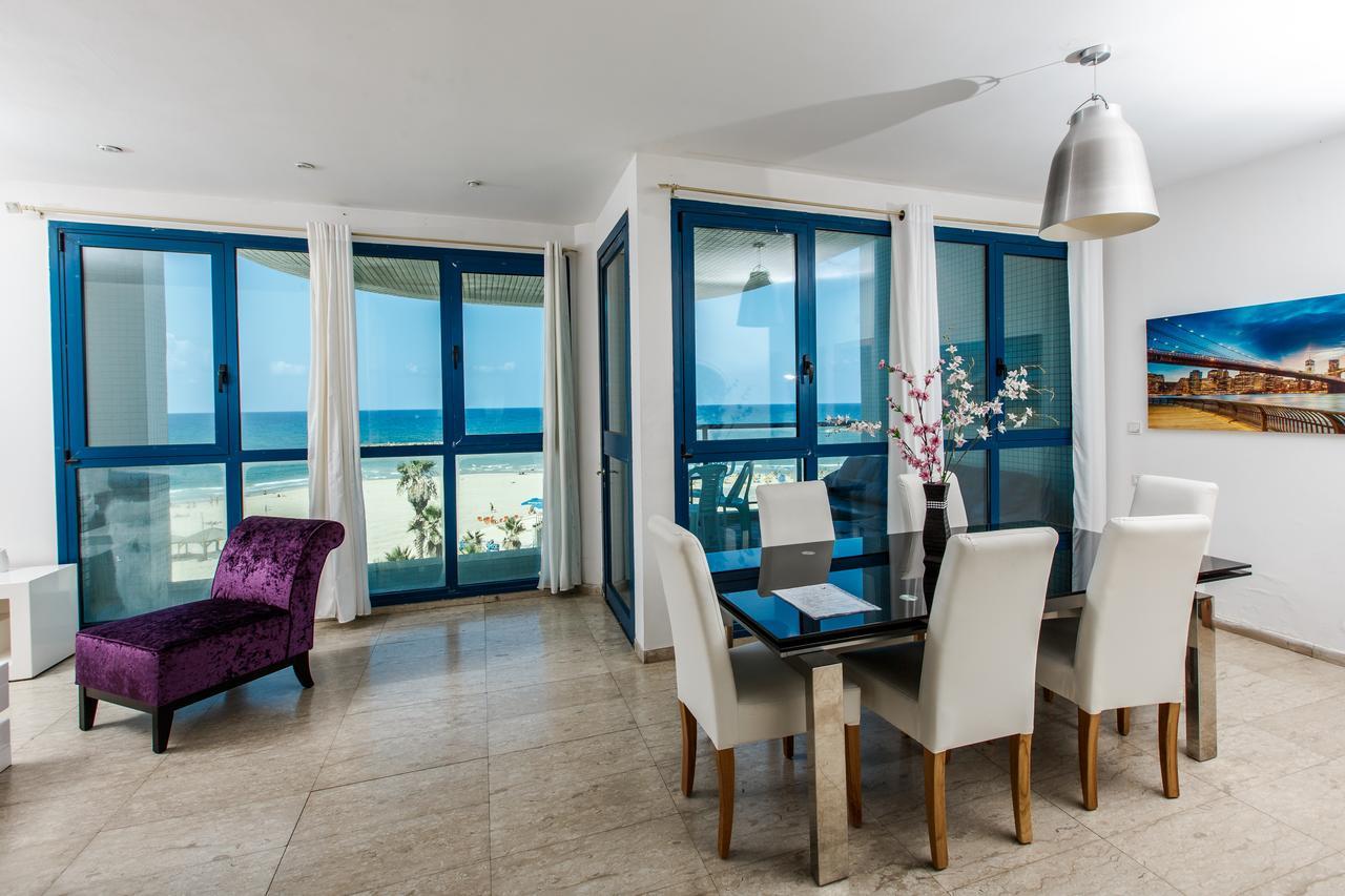 Ocean Front Apartments First Line To The Beach Tel Aviv Luaran gambar