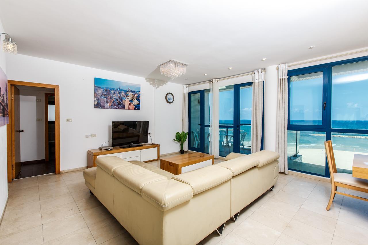 Ocean Front Apartments First Line To The Beach Tel Aviv Luaran gambar