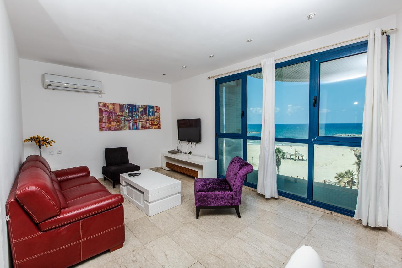 Ocean Front Apartments First Line To The Beach Tel Aviv Luaran gambar