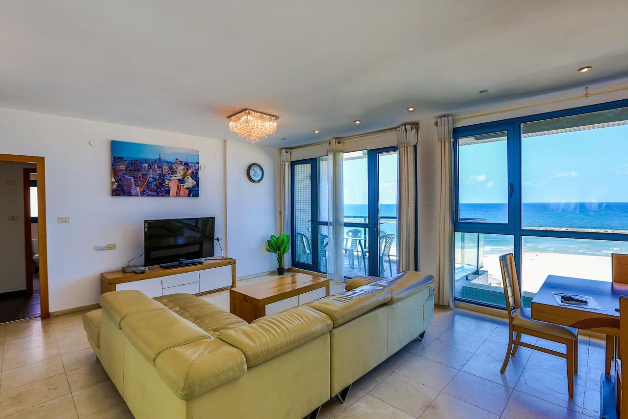 Ocean Front Apartments First Line To The Beach Tel Aviv Luaran gambar