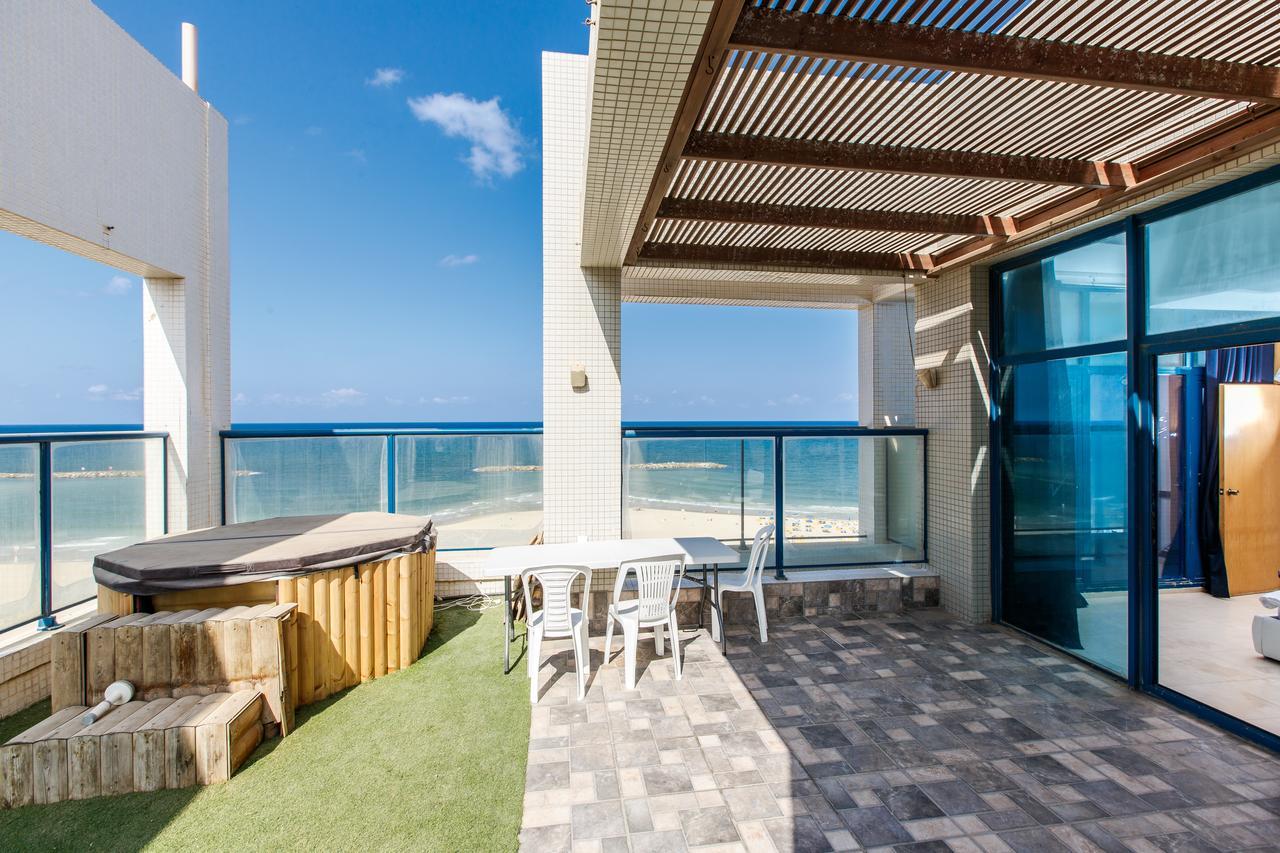 Ocean Front Apartments First Line To The Beach Tel Aviv Luaran gambar