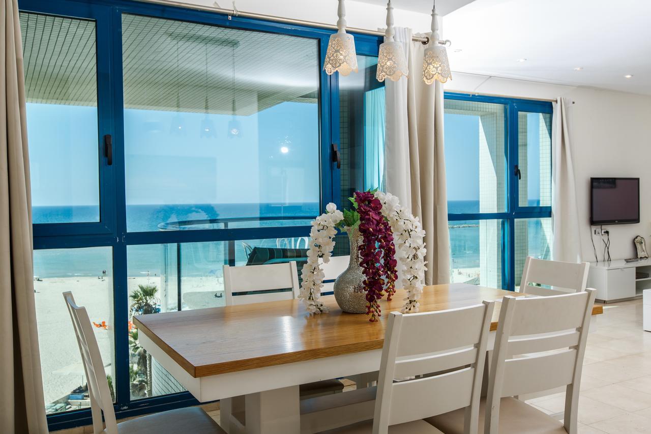 Ocean Front Apartments First Line To The Beach Tel Aviv Luaran gambar