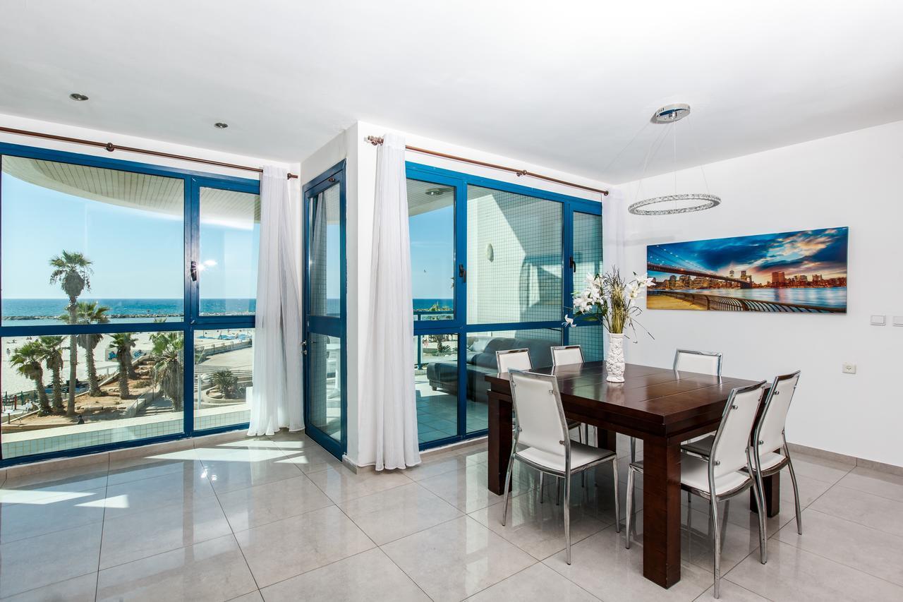 Ocean Front Apartments First Line To The Beach Tel Aviv Luaran gambar