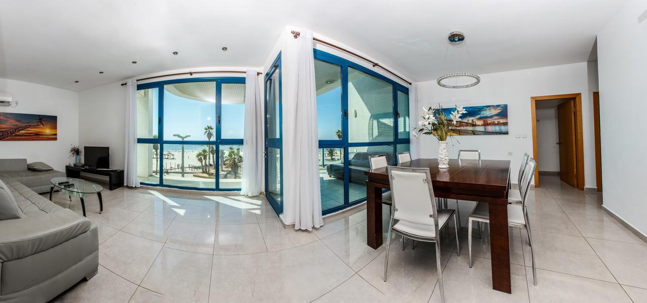 Ocean Front Apartments First Line To The Beach Tel Aviv Luaran gambar