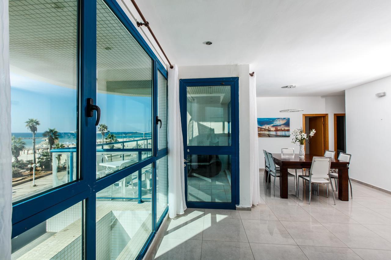 Ocean Front Apartments First Line To The Beach Tel Aviv Luaran gambar
