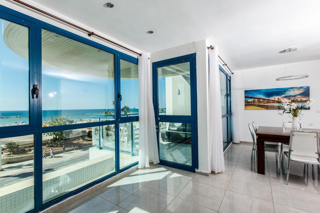 Ocean Front Apartments First Line To The Beach Tel Aviv Luaran gambar