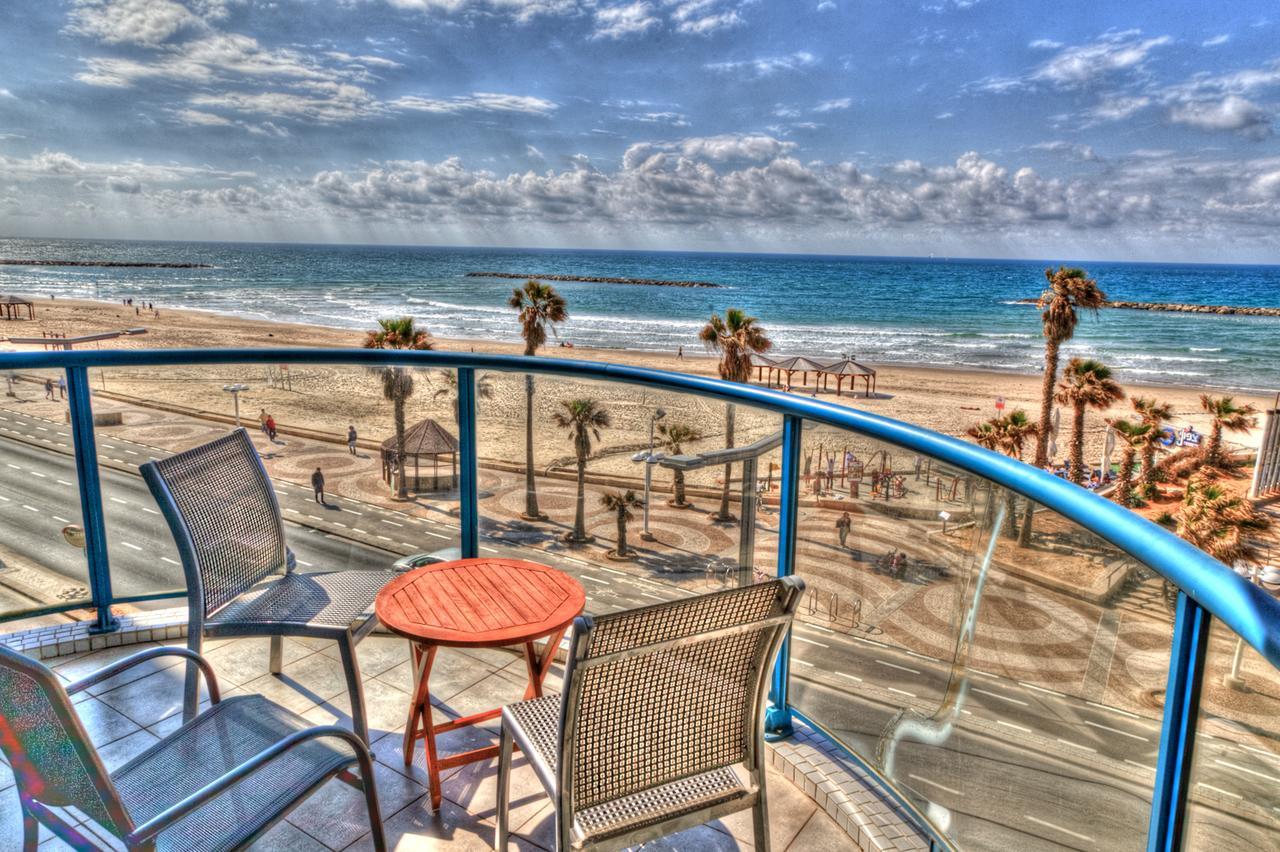 Ocean Front Apartments First Line To The Beach Tel Aviv Luaran gambar