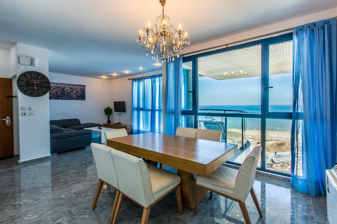 Ocean Front Apartments First Line To The Beach Tel Aviv Luaran gambar